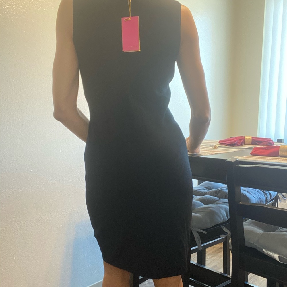 Simple BLACK BODY CON DRESS - Picture 9 of 11